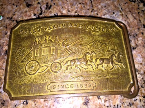 WF MINING BELT BUCKLE TIFFANY CO 