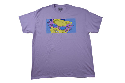 Spongebob Squarepants Mens Purple Shirt 
