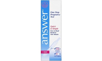 Answer One Step Pregnancy Test