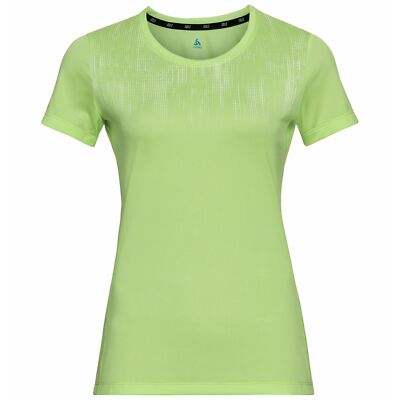 Odlo ELEMENT LIGHT PRINT Damen T-Shirt, Funktionsshirt, Top tomatillo XS