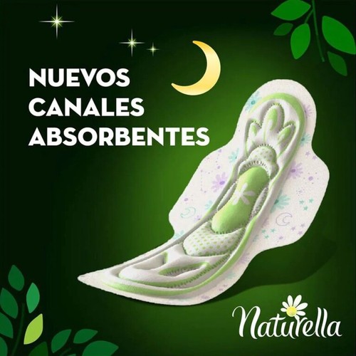 Naturella Sanitary Pads Overnight 32 pack Flujo super Abundante - Picture 3 of 10