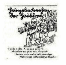 Alexanderwerk AG Remscheid alte Aktie 1937 Bergisches Land NRW Küchenmaschinen