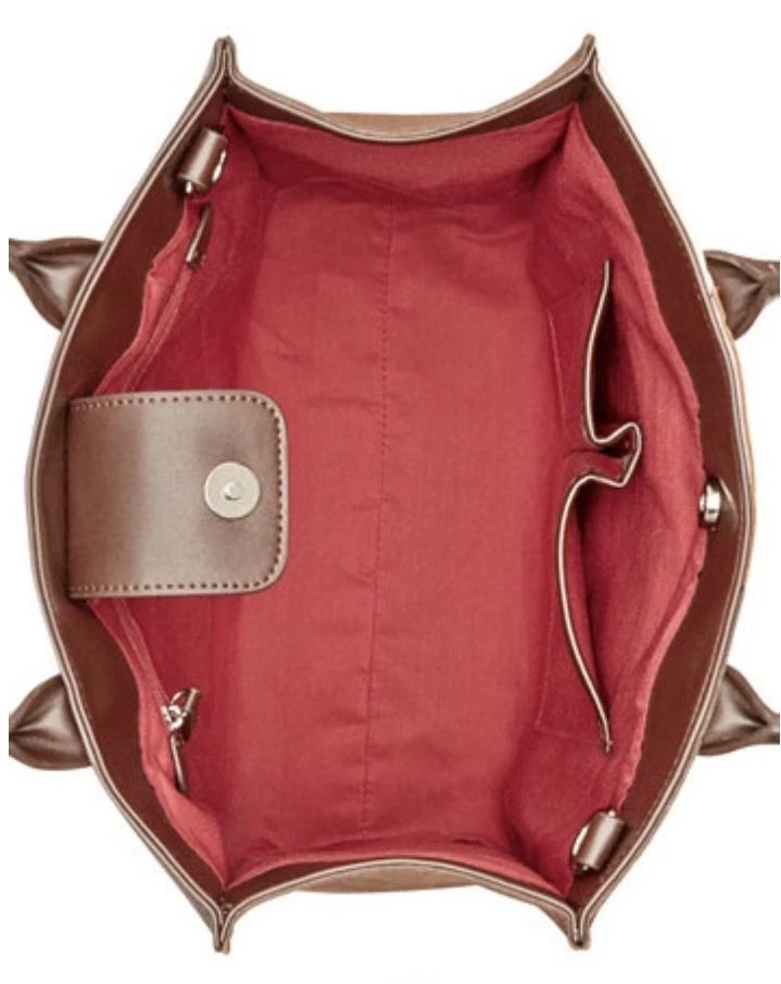 Cartera Giani Bernini Gamuza Patchwork Chocolate Multi 5024CM Foto 2 de 2