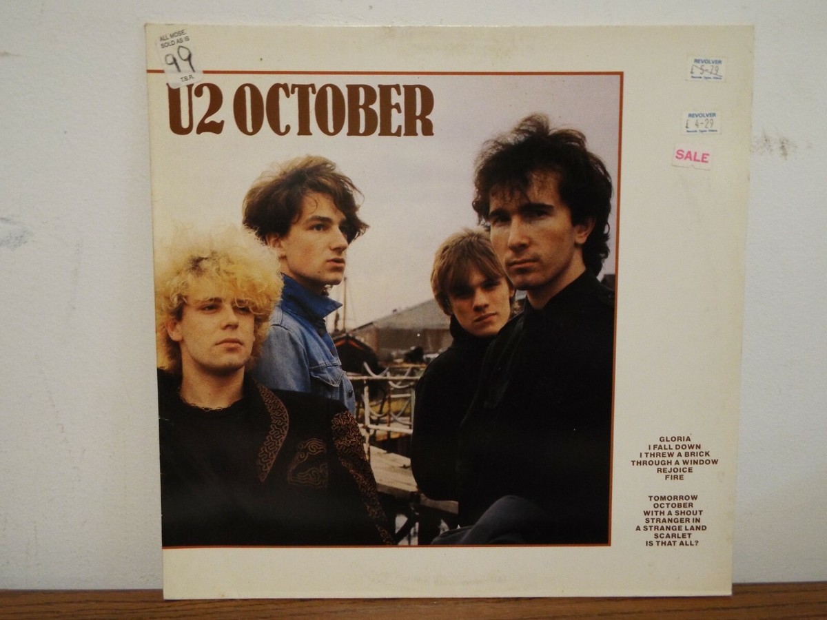 U2 OCTOBER 1981 LP VINYL ALBUM | eBay