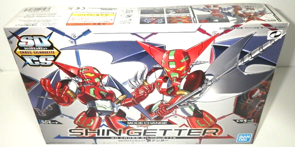 BANDAI SD Cross Silhouette System SD MODE CS MODE MODE CHANGE True Getter Japan