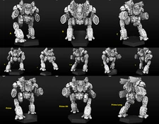 BAS Blood Asp "Star  Adder" Alt Mech For Battletech  Miniatures (PMW)