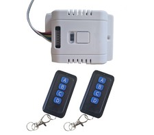 Interruttore Remoto Senza Fili Wireless Smart Switch 2 Telecomandi 433MHZ DW1125