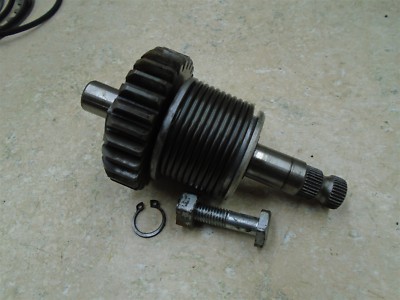 Yamaha 100 L2 Trailmaster Motor Kickstarter Spindel Schaft 1967 YB249 Bl