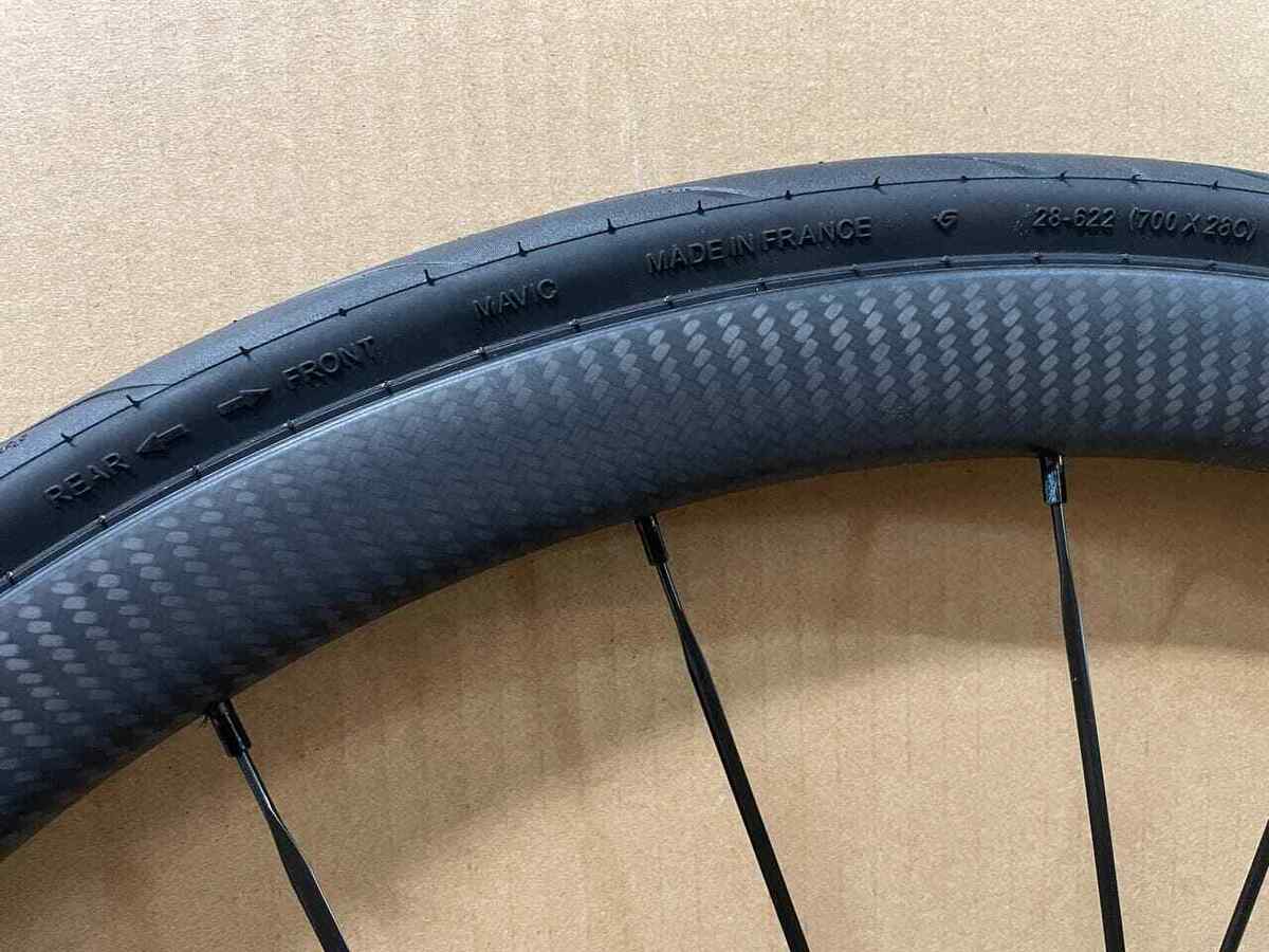 MAVIC ROAD WHEELSET KSYRIUM PRO CARBON SL UST DISC CL M11 WITH 28 INCH TIRE