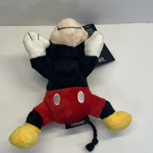 Disney Chewy - Topolino peluche giocattolo cane piccole orecchie arricciate cigolio 5"" nuovo - Foto 2 di 5
