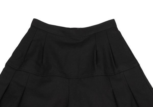 tricot COMME des GARCONS Switching Wool Cropped Wide Pants