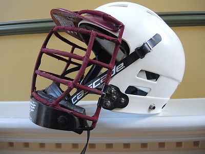 CASCADE Lacrosse Helmet w/ mask cage & chin-cup-ADULT 