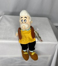 NWT Disney Mouseketoys 8" Geppetto Mini Bean Bag Plush Pinocchio