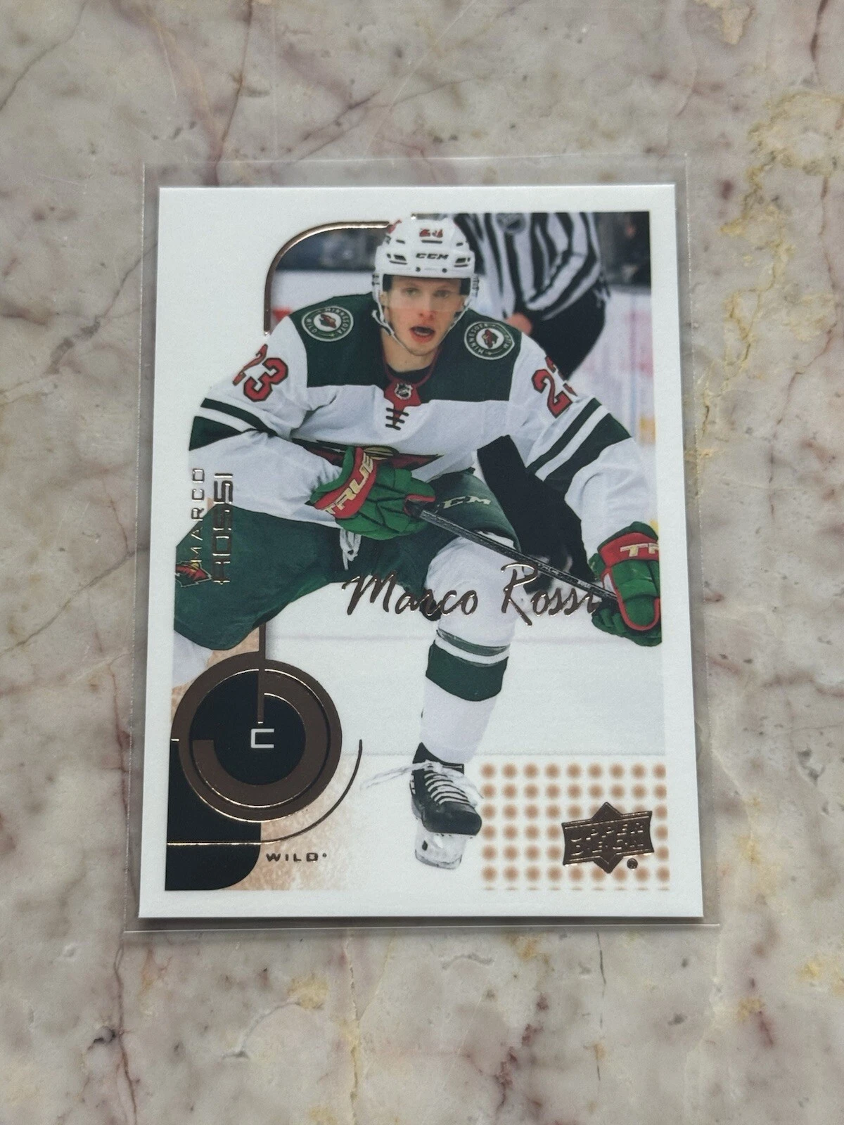 2022-23 Upper Deck MVP - 20th Anniversary Gold Script #96 Marco Rossi Rookie RC