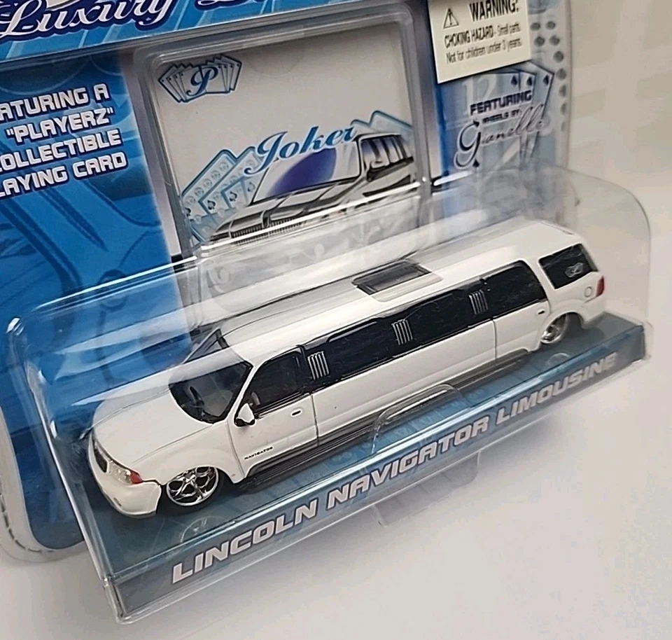 Tarjeta Joker Maisto PLAYERZ Luxury Diecast Ford Excursion Limousine escala 1:64 Foto 2 de 4