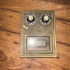 Antique Corbin Brass Post Office Box Double Combination Door 73