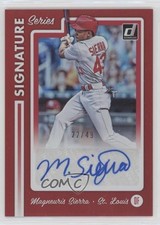 2017 Chronicles Donruss Signature Series Red 22/49 Magneuris Sierra Auto 0a4v