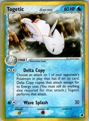 Togetic 11/101 EX Dragon Frontiers Holo Rare Delta Species