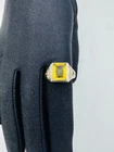 Vintage Sterling Silver Men’s Ring With Large Yellow Stone