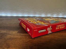 Krusty's Fun House Nintendo NES Complete CIB ALL inserts including reg card