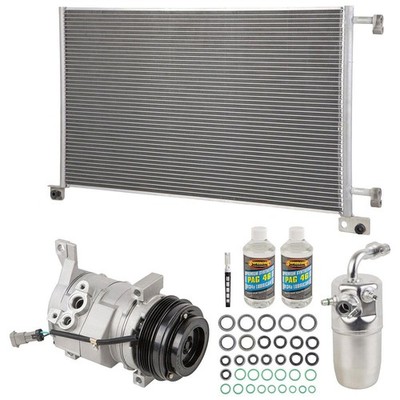 For Chevy Kodiak Silverado 1500 A/C Kit w/AC Compressor Condenser Drier GAP