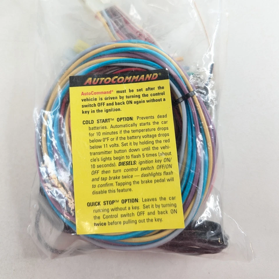 Vintage Auto Command Remote Car Starter by DesignTech Model 20023 - NEW, Boxed - Image 4 of 4