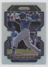 2022 Panini Prizm Tier II Silver Prizm Starling Marte #204 0lt3