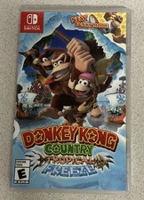 Nintendo Donkey Kong Country: Tropical Freeze Switch Game w/ Case & Cartridge