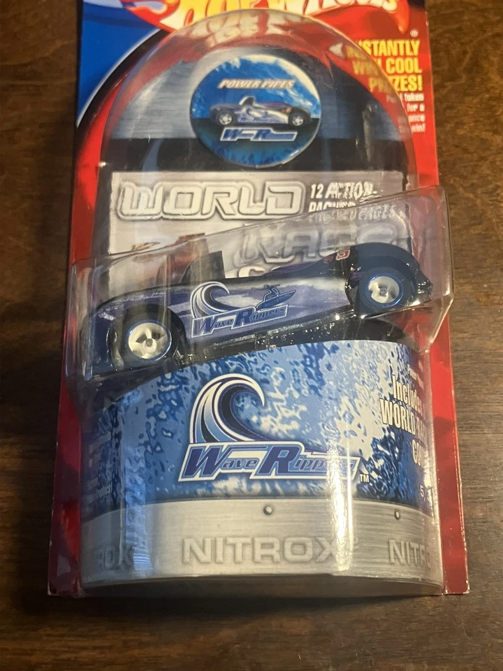 Hot Wheels Highway 35 World Race Power Pipes Wave Rippers Slight Marking Sealed - Image 3 of 4