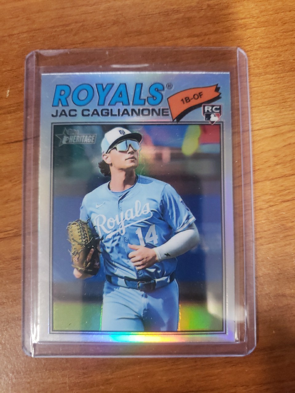 2026 Topps Heritage - Jac Caglianone #136 Chrome Refractor (RC)