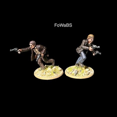 28mm Dead Man s Hand Butch Cassidy & The Sundance Kid - bemalt von FoWaBS