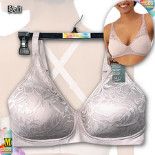 NWT Bali Women's M Breathe Full Coverage Wireless T-Shirt Bra DF7594 Gloss