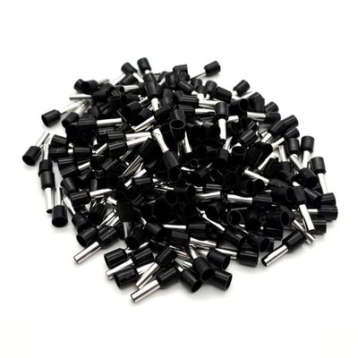 Aderendhülsen isoliert  -  Querschnitt von 0,5 mm² - 50 mm²  verschiedene Mengen