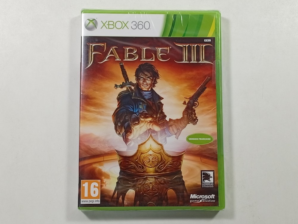 Fable III Xbox 360 PAL-FR revivez vos souvenirs de jeu d enfance