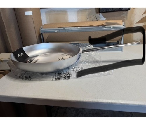 Pentole Agnelli High Saute Pan, Tubular Handle, 15.75 in. Professional Aluminum - Picture 2 of 6
