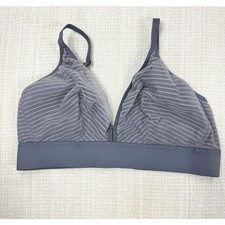 All.You. LIVELY Size 2 Gray Lace Bralette Wireless
