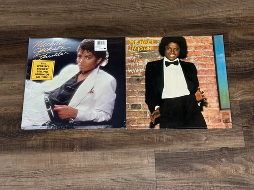Michael Jackson- Lot Of 2 LP's/Records- Off The Wall/ Thriller