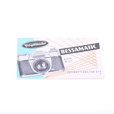 Voigtlander Bessamatic 35mm Film Camera Instructions
