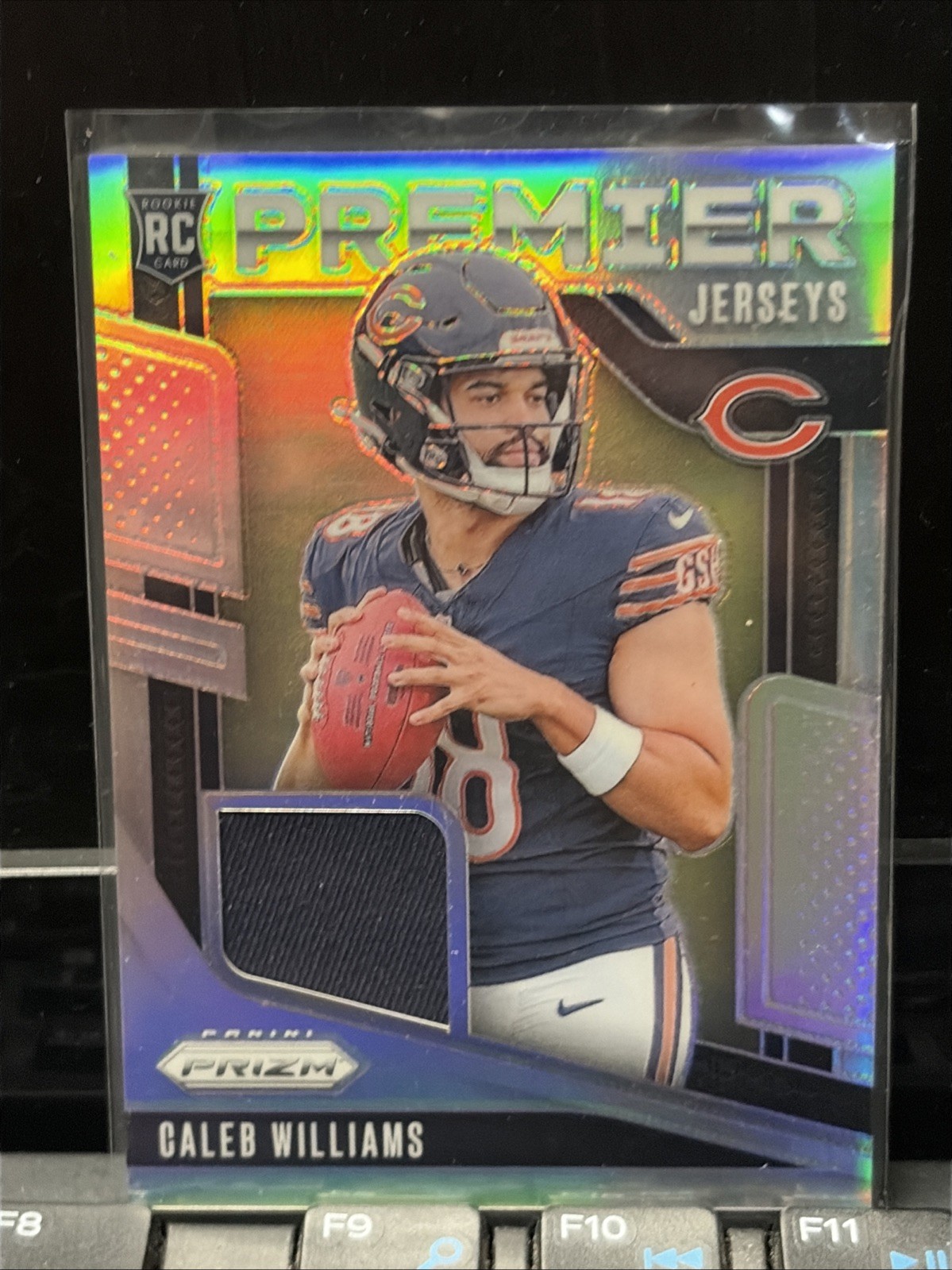 2024 Panini Prizm - Premier Jerseys Caleb Williams #PJ-CWS (MEM, RC)