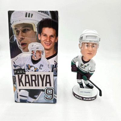 Paul Kariya LEGACY NIGHT 2023-24 SGA Anaheim Mighty Ducks Bobblehead