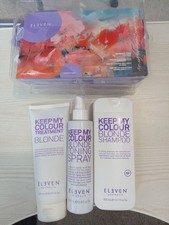 ELEVEN Australia Keep My Colour Blonde Trio Set: Shampoo,Toning Spray, Treatment