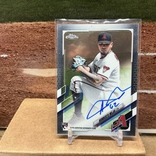 Humberto Mejia 2021 Topps Chrome Rookie RC AUTO Autograph #RA-HM Diamondbacks