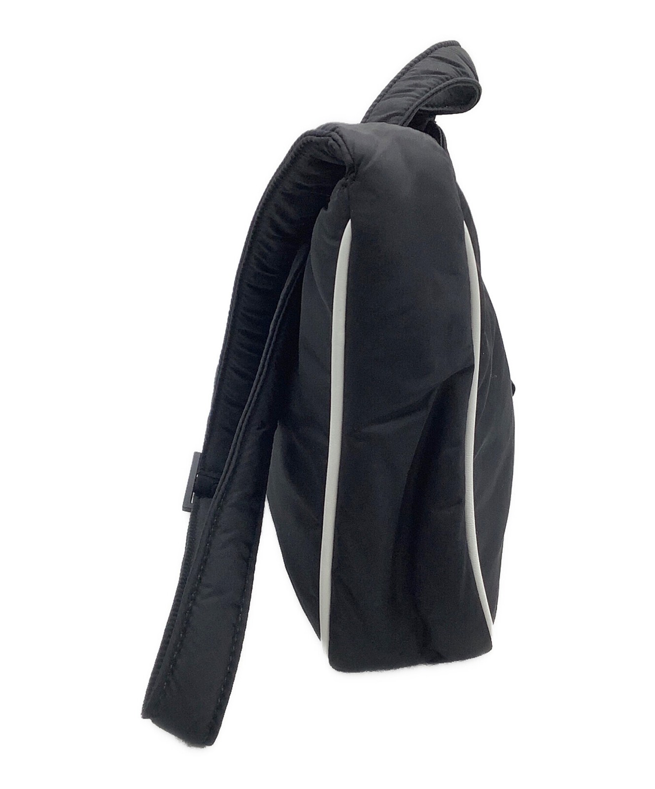 Saint Laurent Paris Borsa a tracolla in nylon Nero