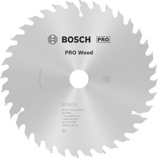 Bosch Kreiss&auml;geblatt Optiline Wood 165 x 20/16 x 1,7 mm 36 Z&auml;hne 2608642602