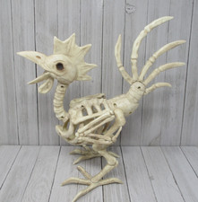 Skeleton Rooster Bones 12-1/2" Prop Decor Farmhouse Decor Halloween