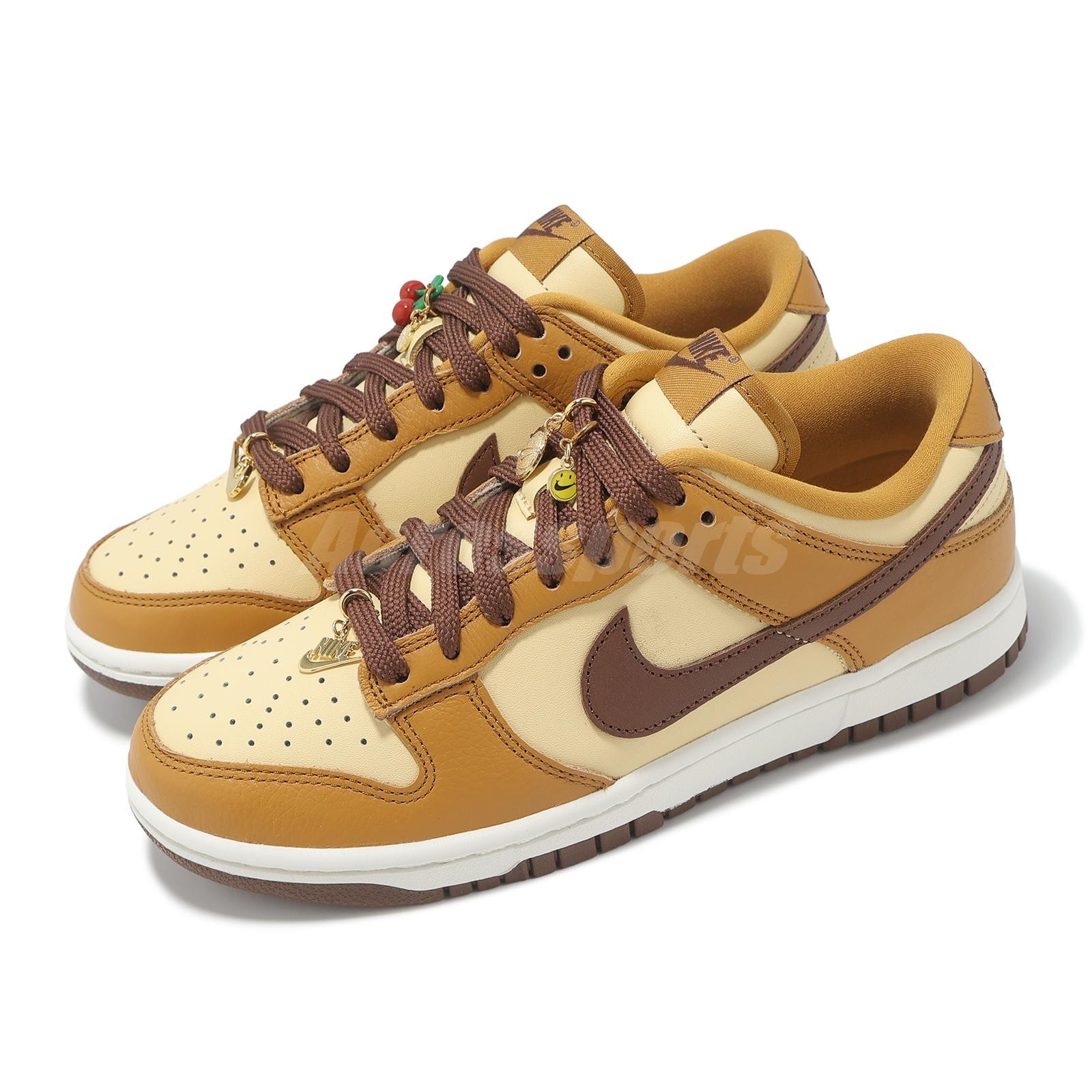 Nike Wmns Dunk Low SE Desert Ochre Cherry Charm Women Casual Shoes HQ7487-700