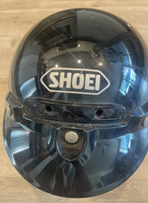 Vtg Shoei RJ Platinum-R Dot Motorcycle Helmet Black XL 13” x 18” x 9”