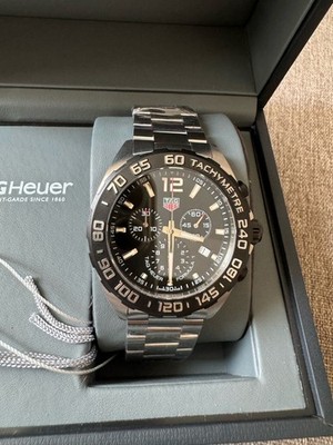 TAG HEUER Formula 1 Chronograph Black Quartz Men's Watch CAZ1010