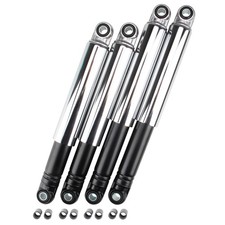 Tieferlegung SET 4 Stoßdämpfer schwarz/chrom 260 + 290mm f. Simson Schwalbe KR51