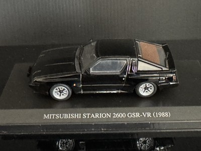 1988 Mitsubishi Starion 2600GSR-VR Black 1/43 With “Adjustable